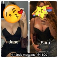 🍒🍊Mandarin massage 🍒🍊4 hånds massage med Hj 800,-♥️Ny pige Sara (27 år) Bj uden ♥️Sex uden 💦♥️Massage +Hj 400,-kr. Kom og slå dig løs giv os din sperm.😉💯🍑