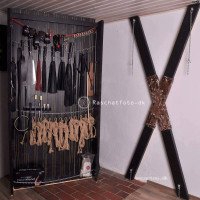 Bondage/fotografering/kneppe maskine