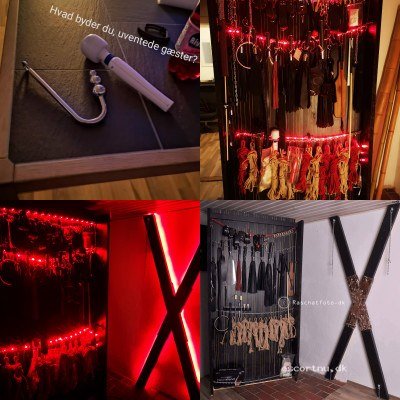 Bondage/fotografering/kneppe maskine
